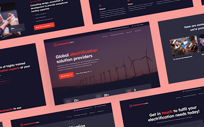 ⚡Reliamotive Labs  |  Website Design  |  WordPress Development