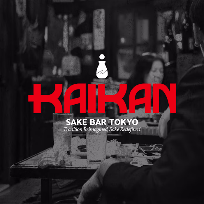 Kaikan - Sake Bar Tokyo | Brand Identity Design
