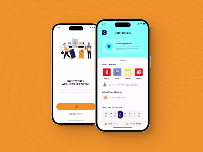 eBin Company - Recycling App