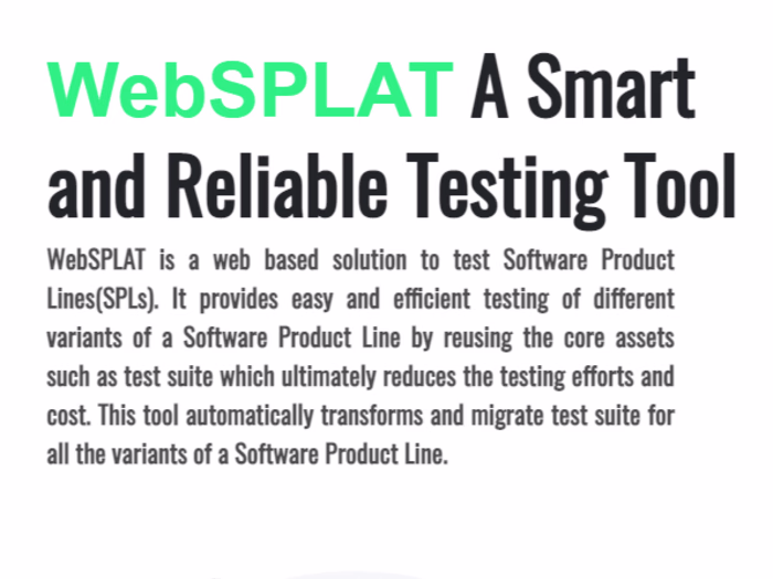 WEBSPLAT Test Suite Migration