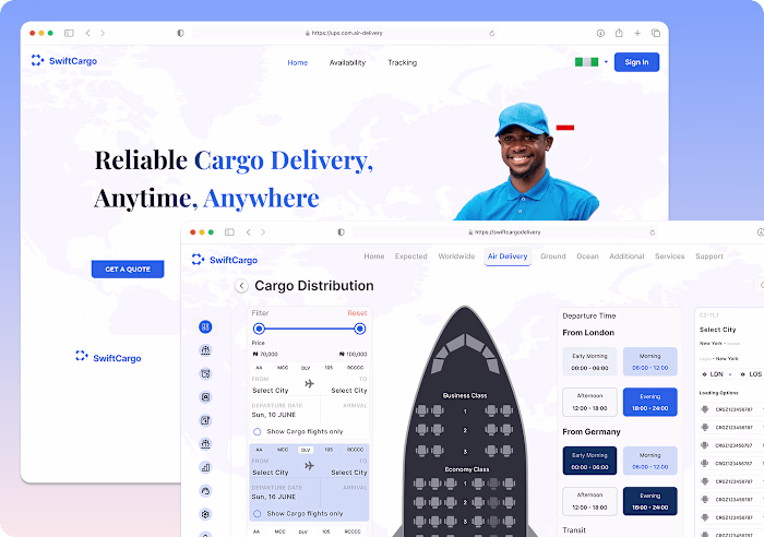 SwiftCargo :: Behance