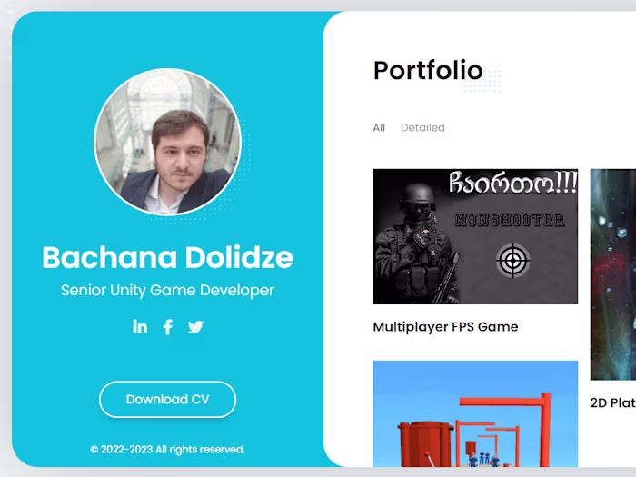 Bachana Dolidze - Personal