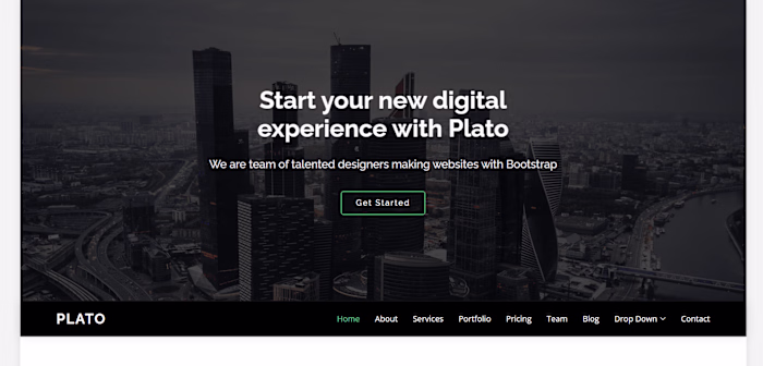Html Bootstrap  Project