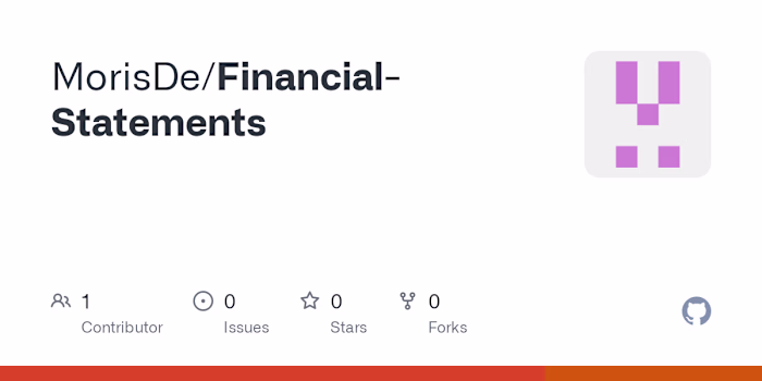 MorisDe/Financial-Statements
