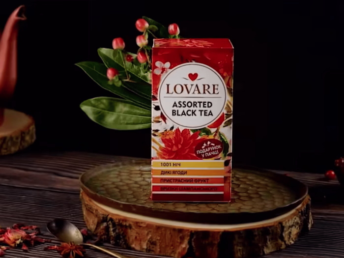 LOVARE Assorted Tea stop motion
