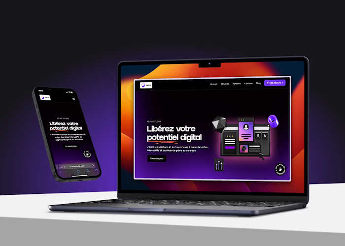 Reiya Studio ✧ Framer Website