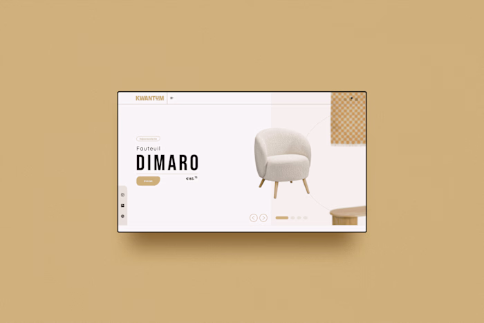 Kwantum Fictional Redesign