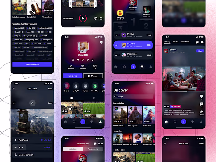 Gamified Social Media / Mobile App