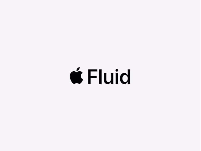 My final portfolio project, Apple Fluid. A UI/UX study into ...