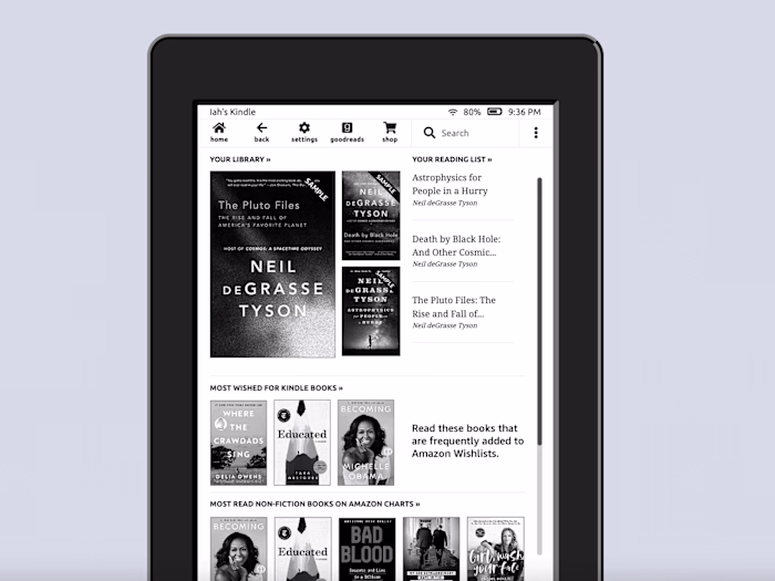 Kindle Paperwhite Simulator