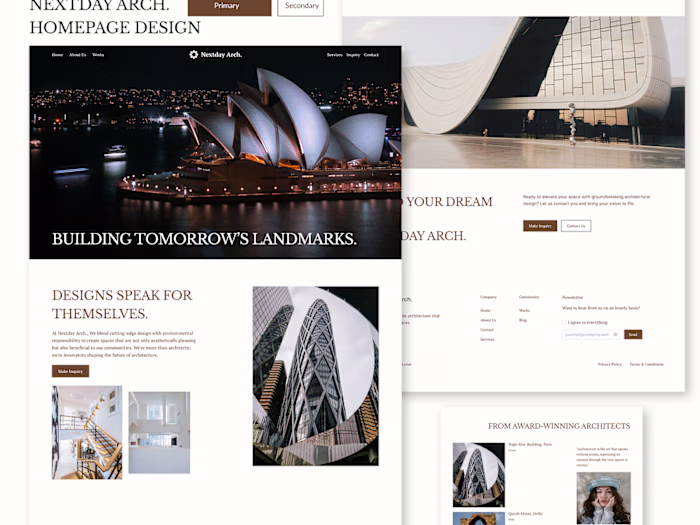 Architectures Agency Homepage