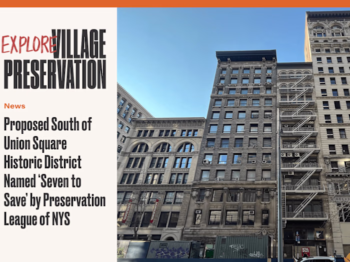 Village Preservation - Writing & Research