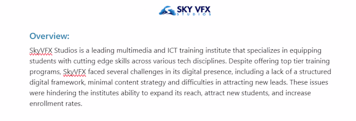 Revitalizing Digital Presence and Driving Enrollment Growth