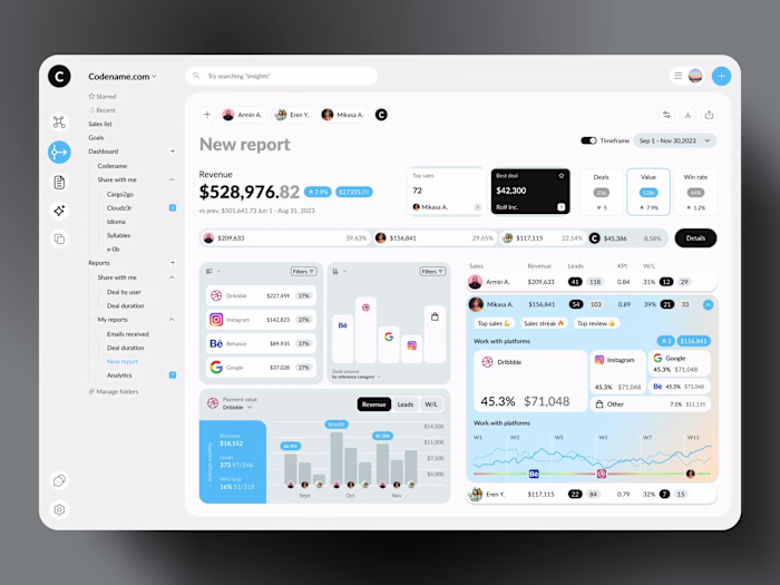 Dashboard Design