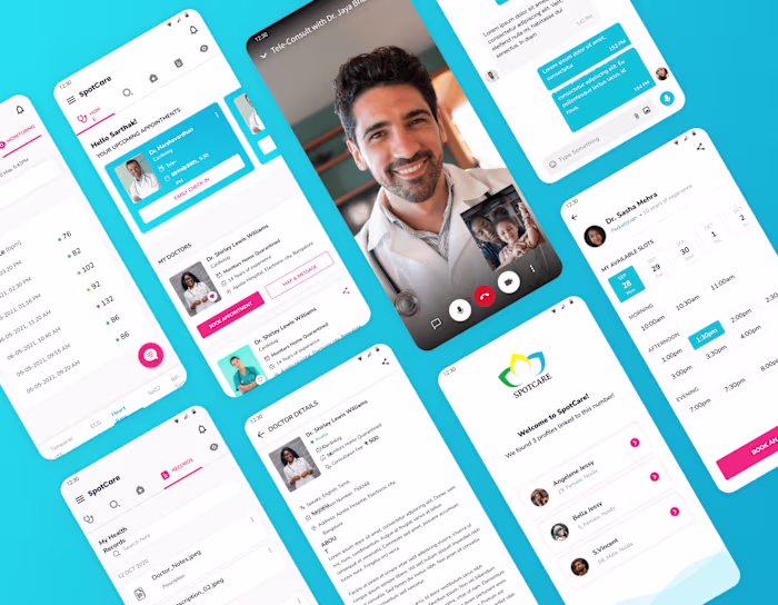 Mobile App Design of Tele-Consultation Application