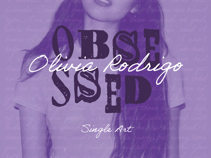 Obsessed Single Art