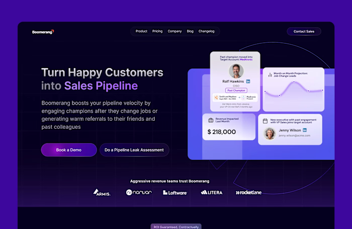 Boomerang Website