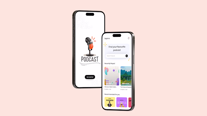 Excited to share my latest podcast app design! I recently de...