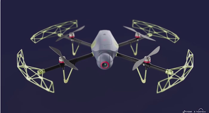 Rizse Autonomous AI Drone — Hatch Duo