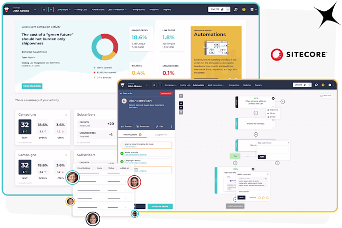 Sitecore : Moosend, Saas Email Marketing Software