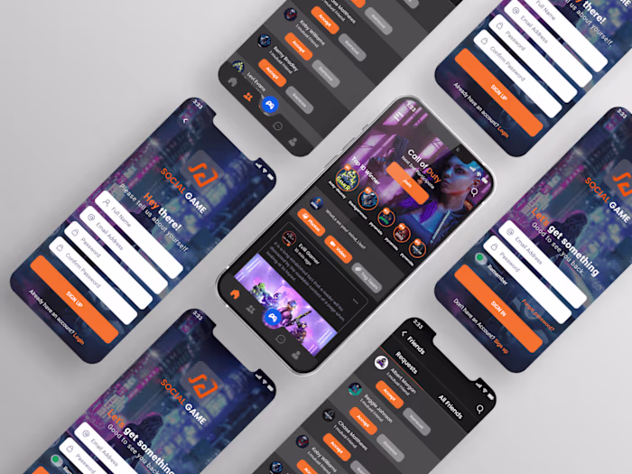 Designing Mobile App for Online Game