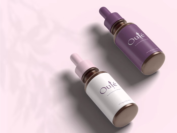 Oulé Facial Serum Brand Design 