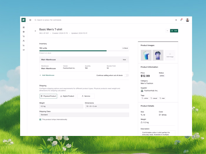 Product Detail ⭐️ Focusing on managing individual product da...