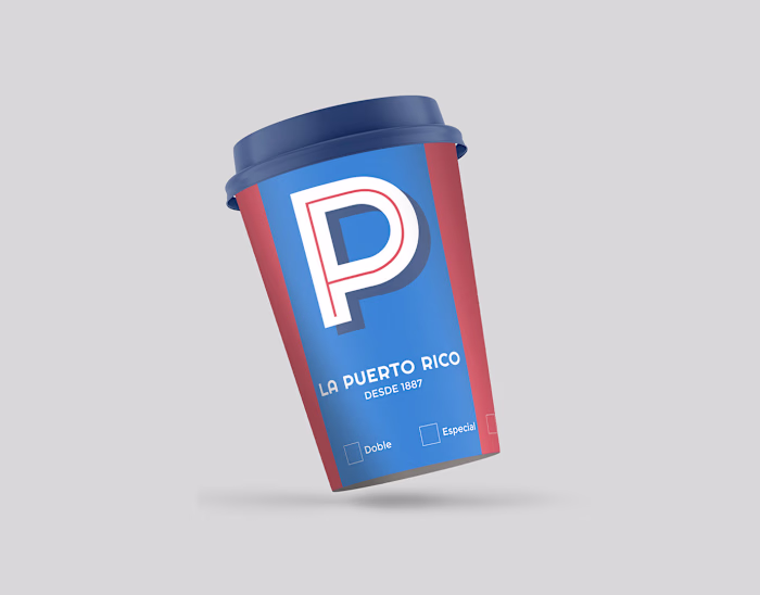 Rediseño LA PUERTO RICO Cafetería