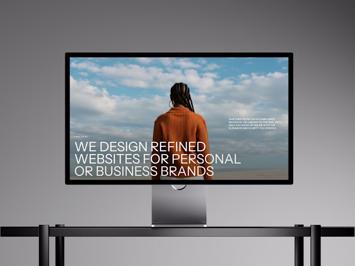 Fable tribe website design and Framer Development