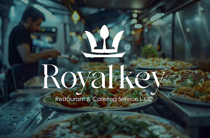 Royal Key Restaurant Brand Identity Design