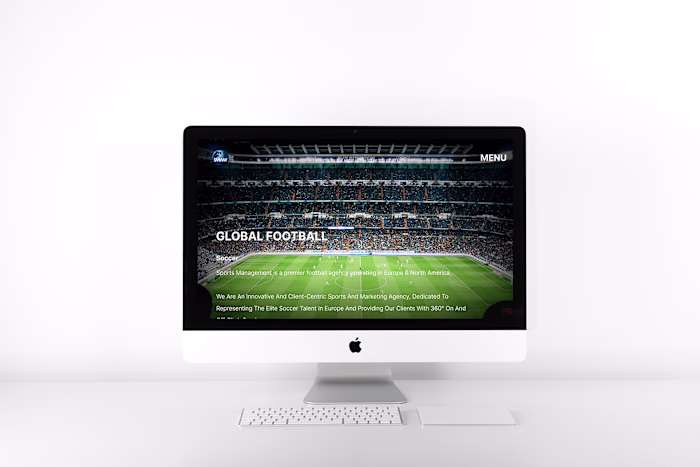 Soccer Agency Website Re-Design