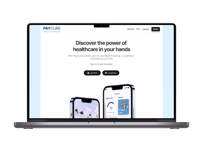 HealthCare Startup Landing Page: Framer Website