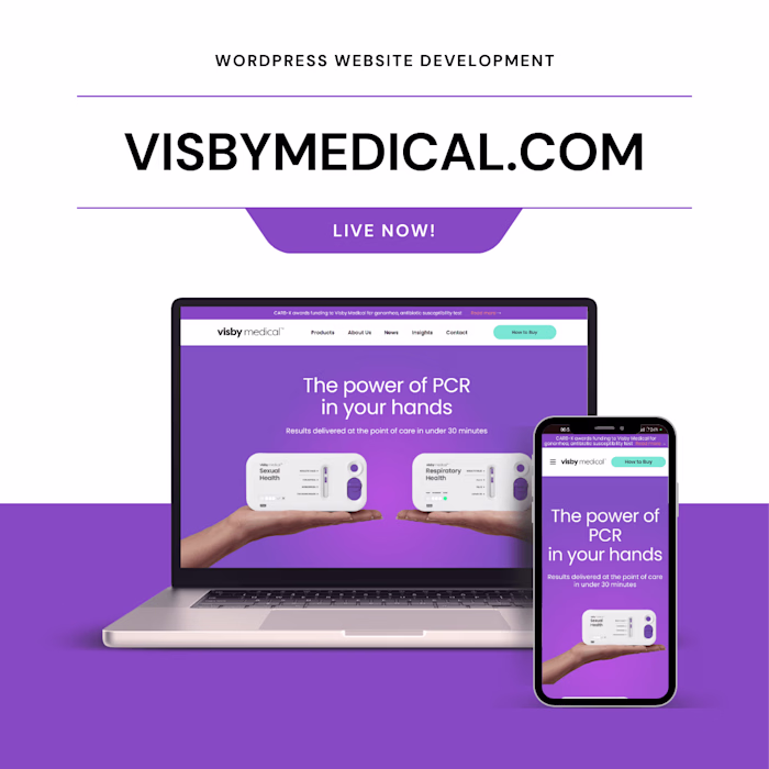 Visby Medical Website 