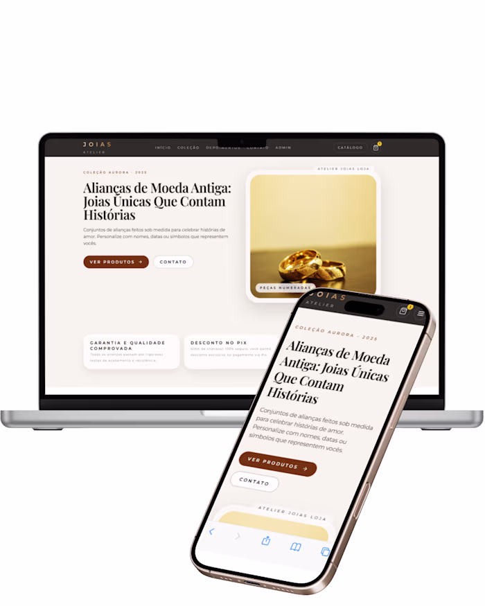 Luxury Jewelry E-commerce - Next Js