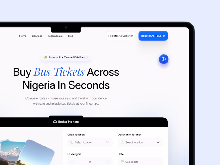 Online Bus Ticketing & Travel Management Platform