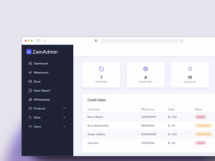 Inventory Management System (Design & Development)