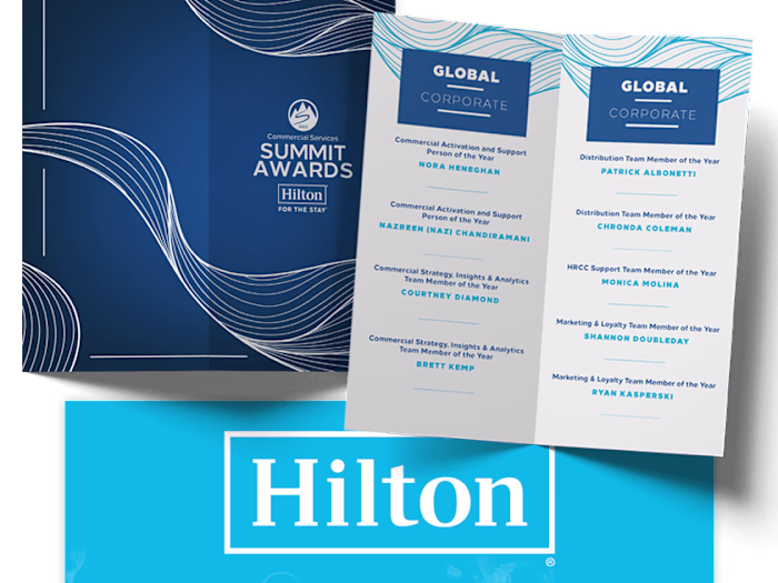 Hilton Rewards and Promotional Materials