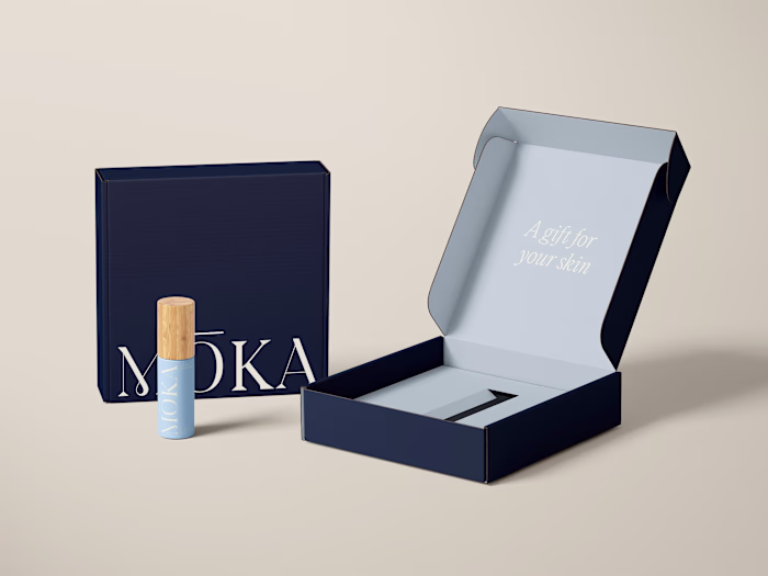 Moka Skincare Branding