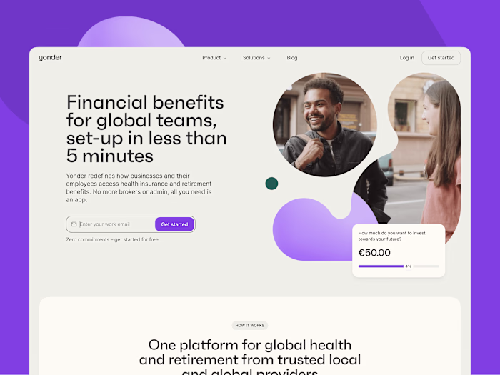 Yonder. Work benefits for modern companies.