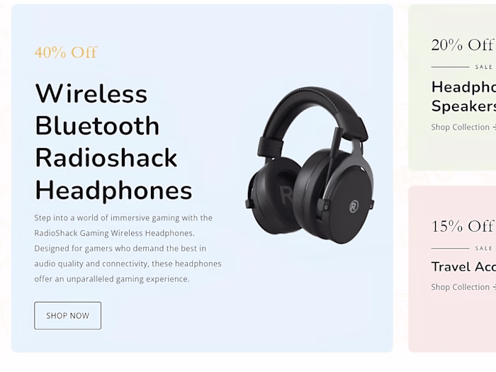 RadioShack Rebuild Website