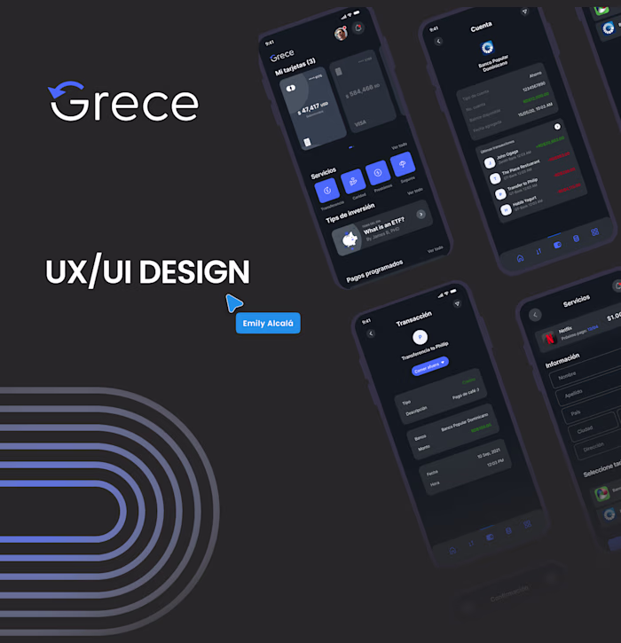 Grece | Fintech Desktop & App 