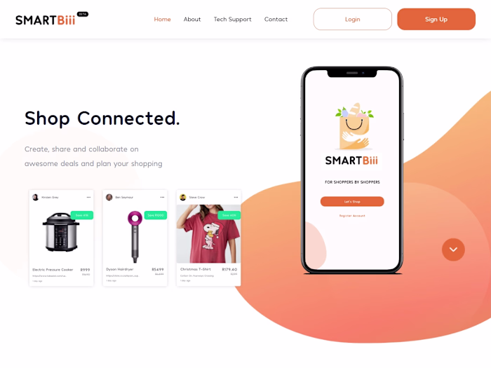 Smartbiii - Crowd-Sourcing App for Product Deals