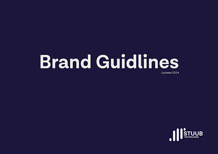 Brand Identity Guideline for a fintech