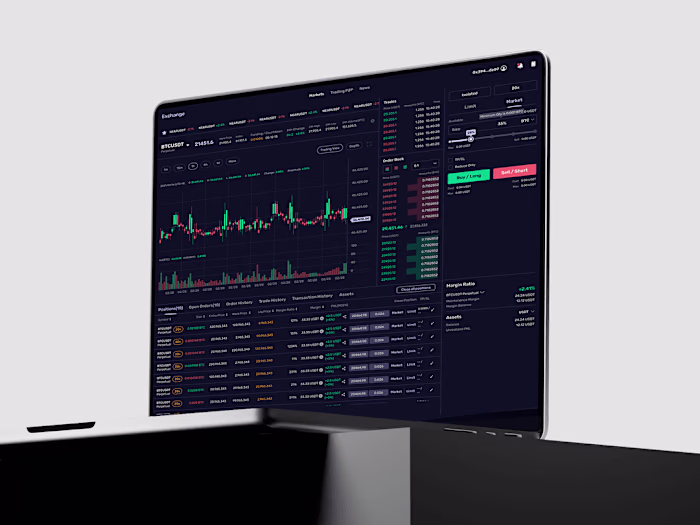 Crypto Exchanges
(Margin Web - Application)