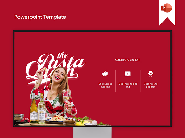 Branded PowerPoint Presentation Template for Ferrari-Carano
