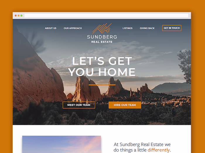Sundberg Real Estate: Brand Collateral