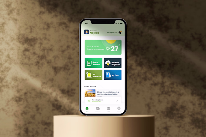 Agritech AI App for Farmers and Plant Owners.
