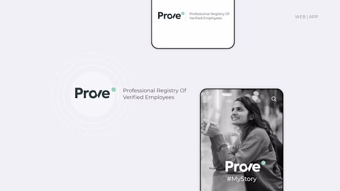 Prove - Professional Registry Of
Verified Employees