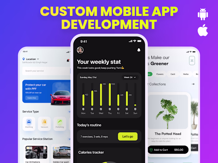 Comprehensive Mobile App Development Projects