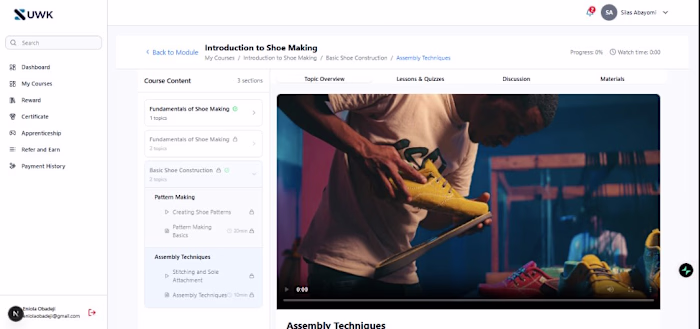 Built the Suwk Learning Management System (LMS) from the gro...